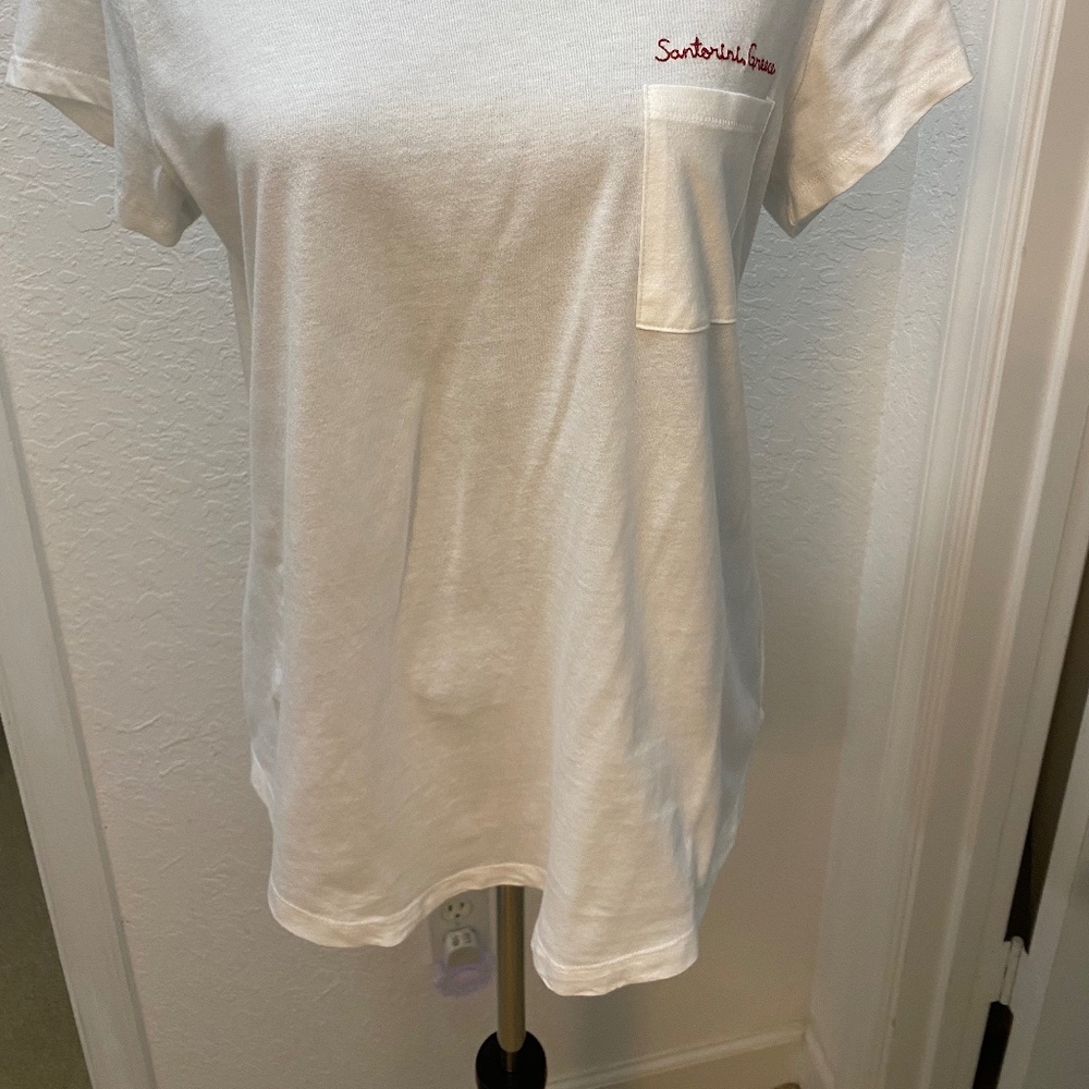 T-shirt, Soft A & F Collection, Santorini Greece, L, New - Picture 5 of 5
